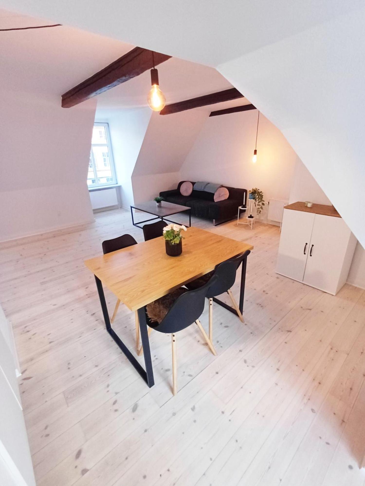 Large Double Room In The Center Of City Randers Dış mekan fotoğraf